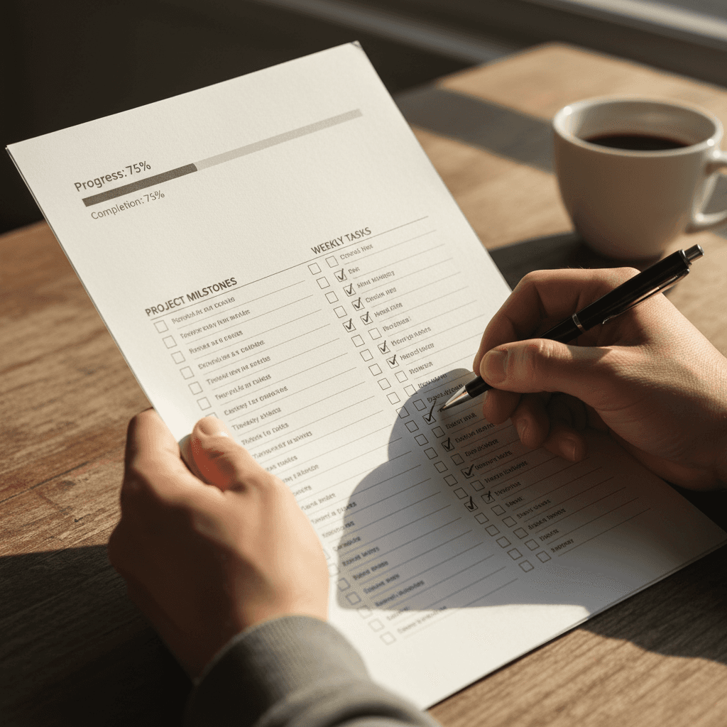 Exam preparation checklist